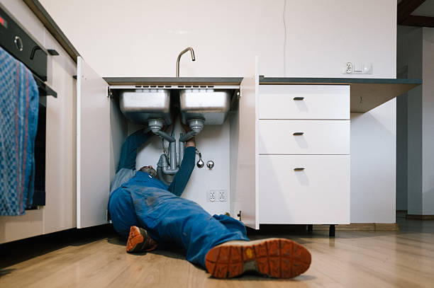 Professional Drain Cleaning technician working in Plum Branch, SC